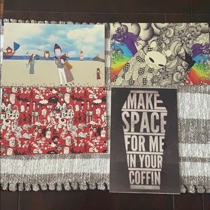 HitRecord Art Large Postcards (set of 4)